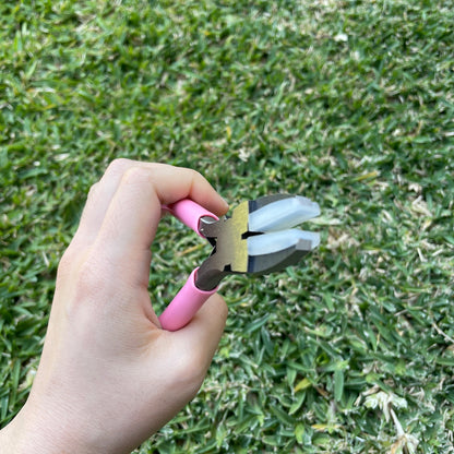 Anti-scratch nylon pliers for jewellery, wire, and jump rings
