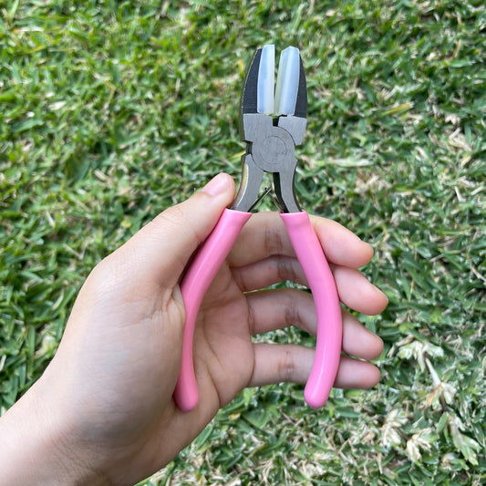 Anti-scratch nylon pliers for jewellery, wire, and jump rings