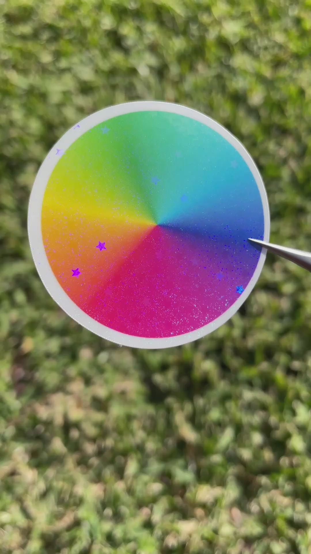 Video showing a small selection of the A4 cold laminate sheets offered at Stickybeaky.