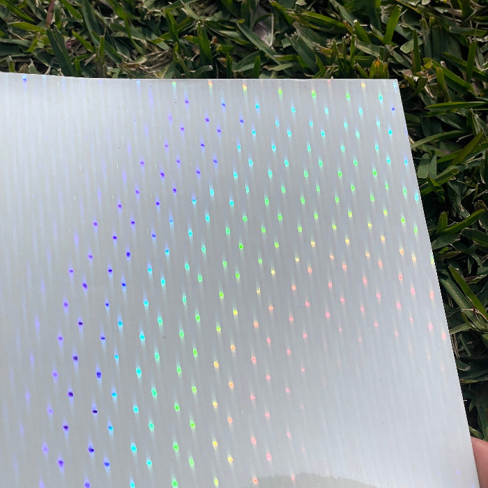 PREORDER A4 meteor shower holo glossy cold laminate sheets 10 pack - Stickybeaky Supplies