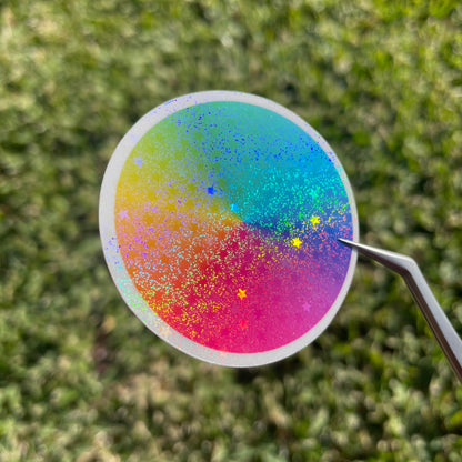 PREORDER A4 stardust holo glossy cold laminate sheets 10 pack - Stickybeaky Supplies