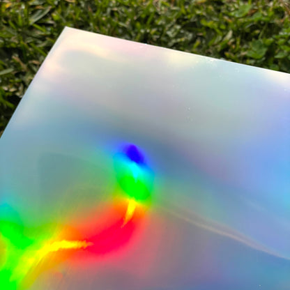 A4 holographic sticker paper for inkjet printer water resistant sticker vinyl 20 pack - Stickybeaky Supplies